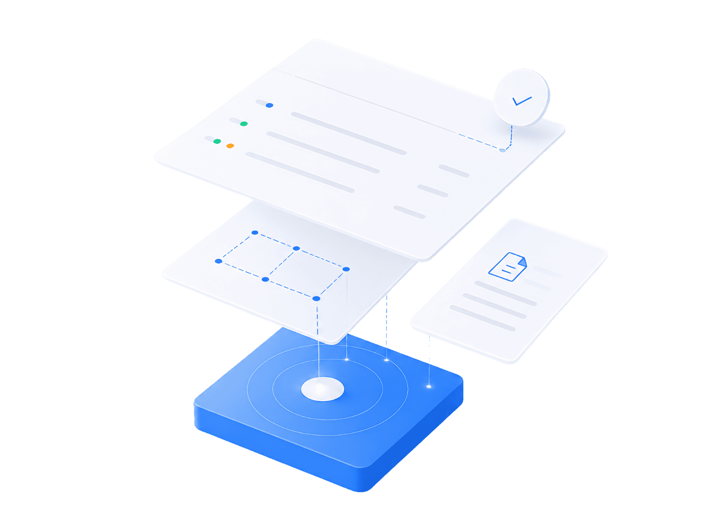 The Verca platform dashboard with product overview and compliance status
